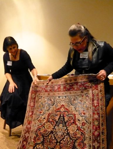 We look at the beautiful Persian rug as we hear Christine Chambers tell her moving family story about its legacy.