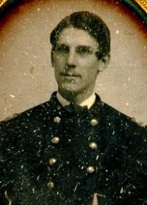 Oliver Wendell Holmes Jr. in his Civil War uniform.