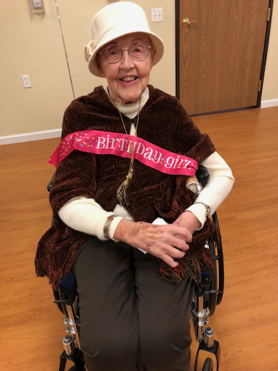 Barbara Ruth Crumm at her 95th birthday party - Explore