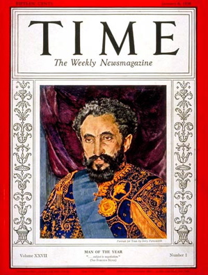 Magazine cover, man on front in fancy clothing of nobility