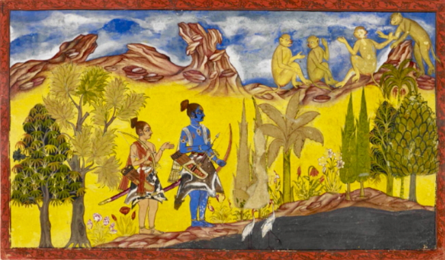 Ramayana manuscript Hindu