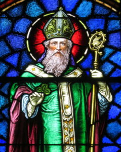 St. Patrick stained glass