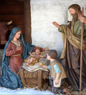 Nativity scene Christmas
