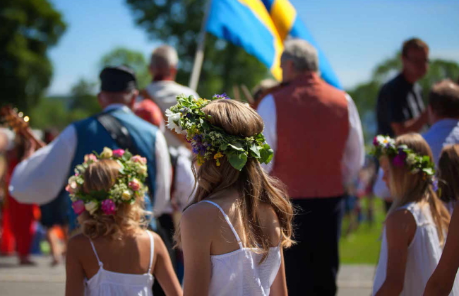 Girls Sweden Midsummer