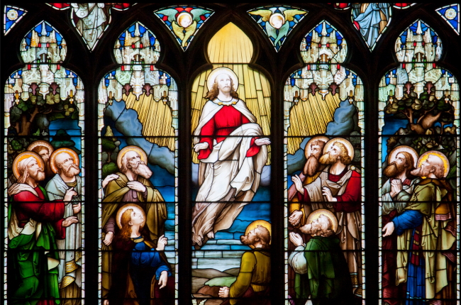 Feast of the Ascension window