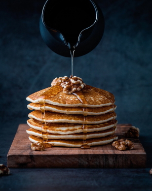 pancake tower for mardi gras