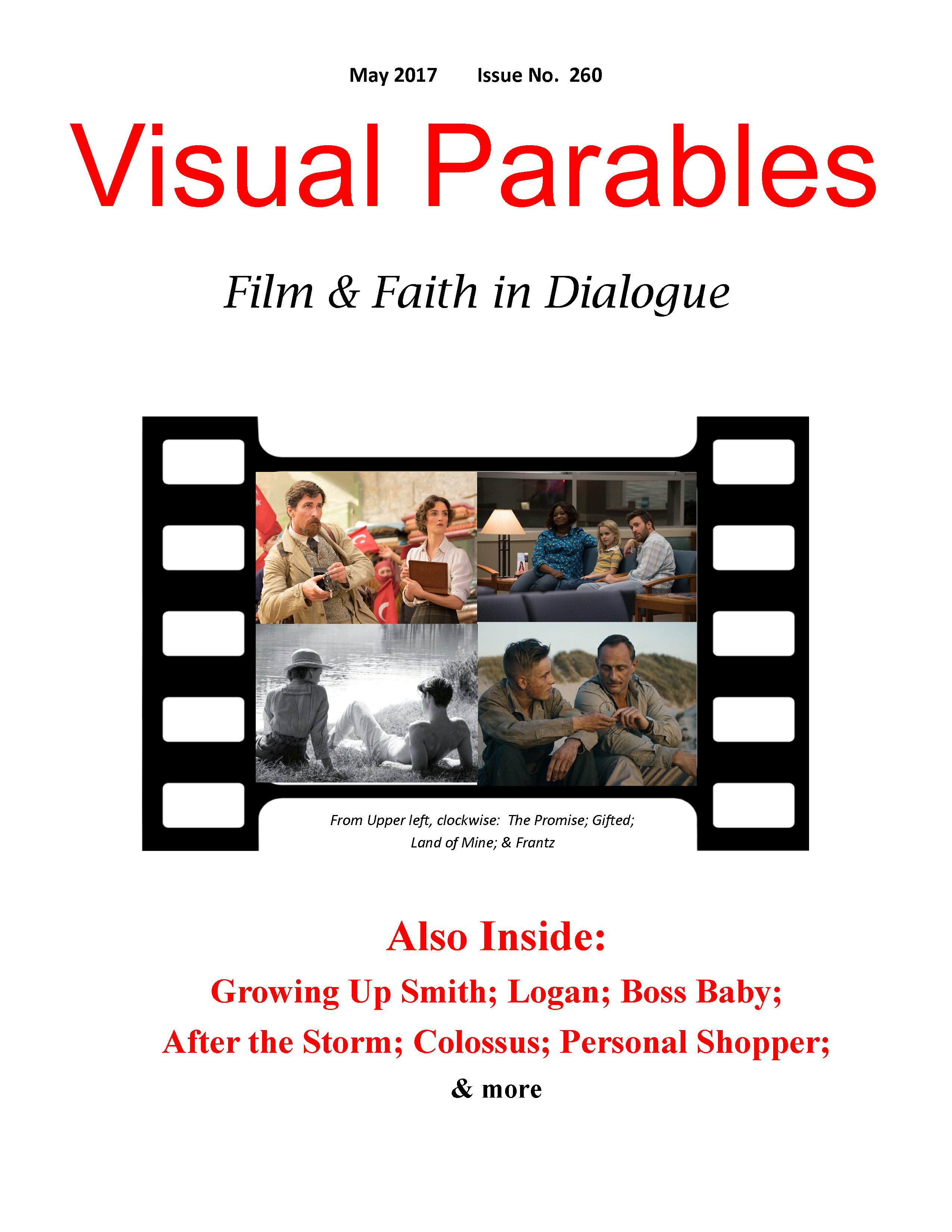 May 2017 issue of Visual Parables