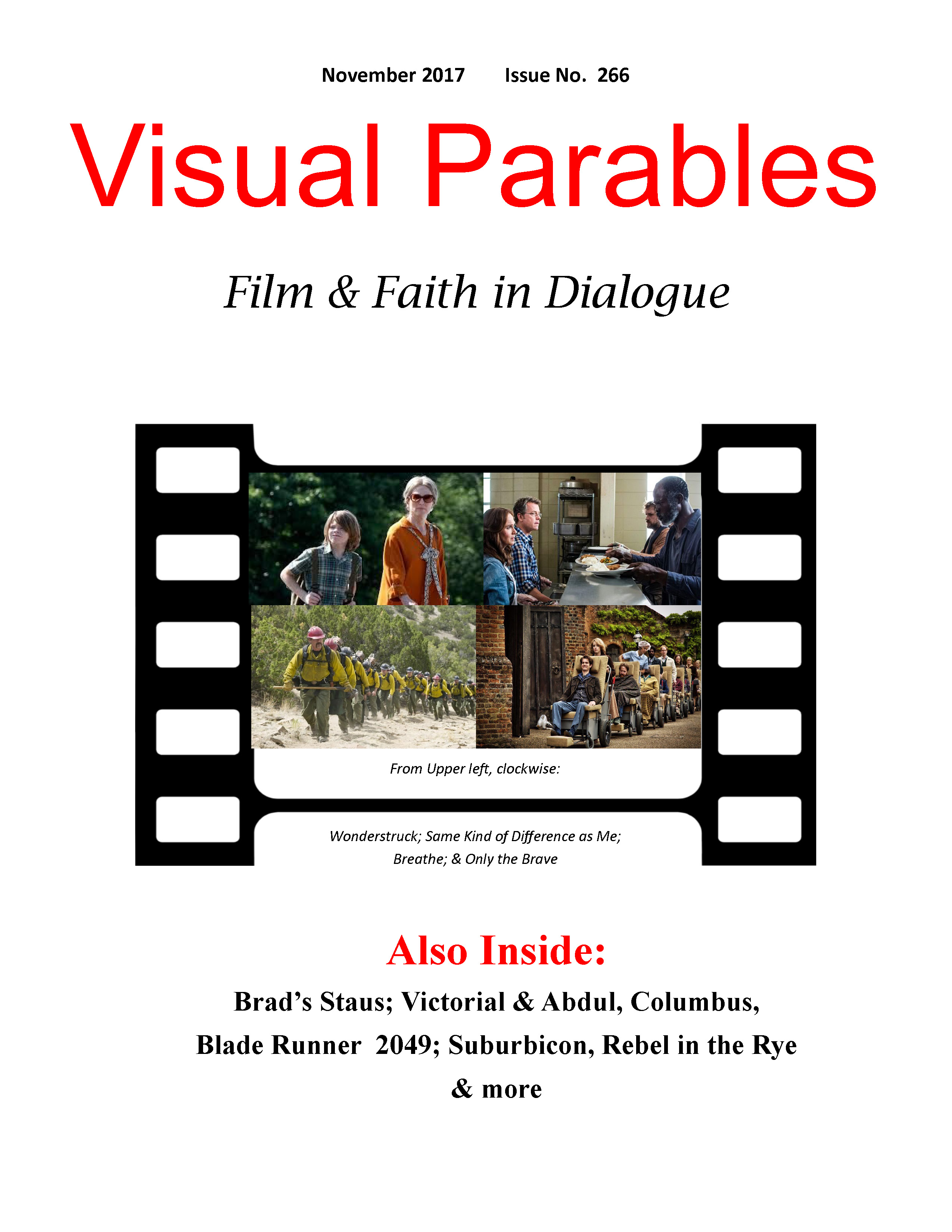 November 2017 issue of Visual Parables